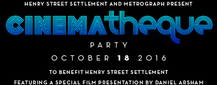 Information about CINEMAtheque Party including Hosts and Co-Chairs, October 18, 2016