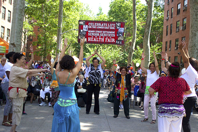 Seniors attend Health Fair, 2015