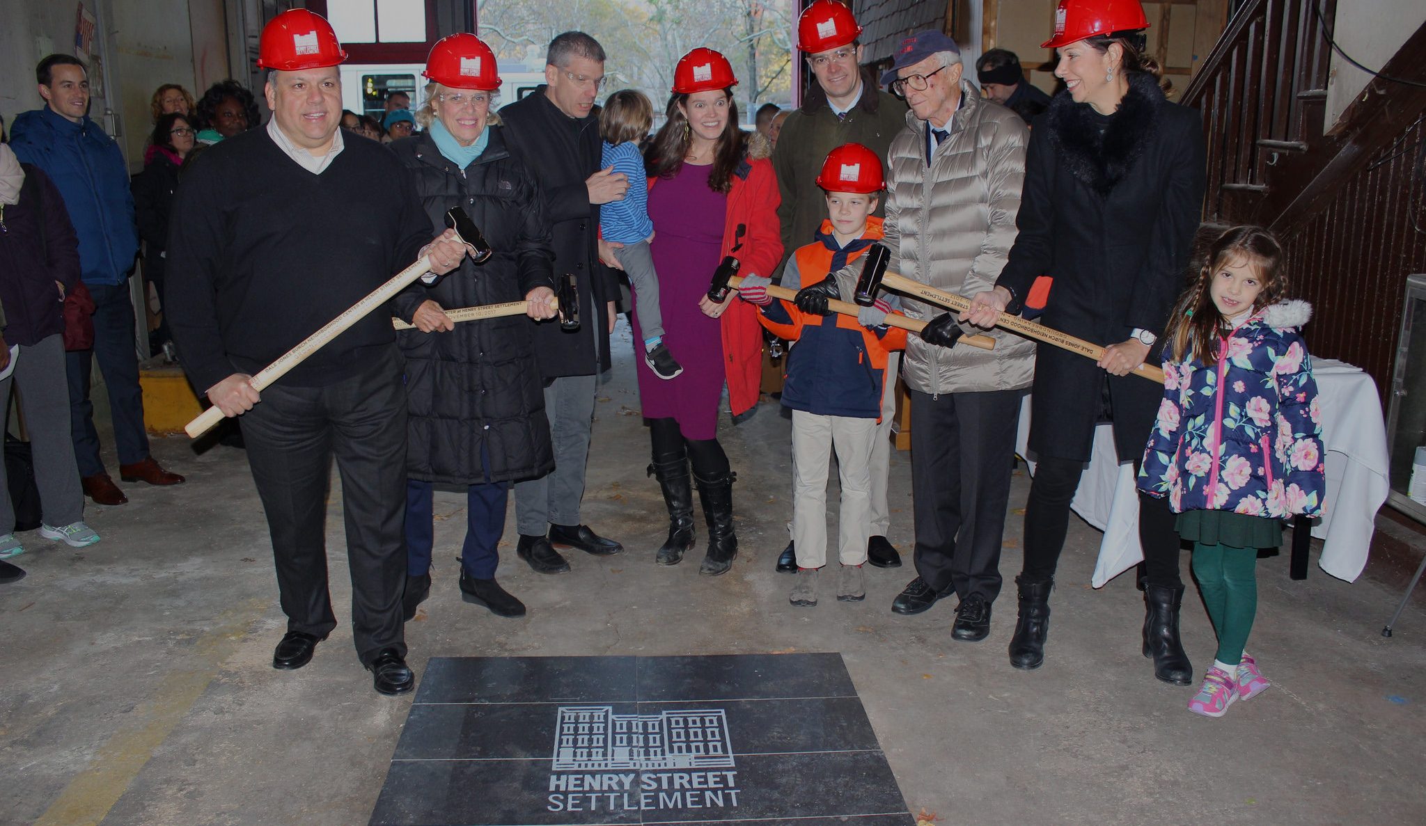 David Garza and funders break ground at firehouse