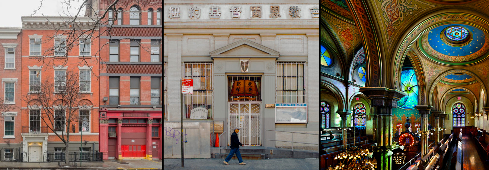 Collage of Lower East Side buildings