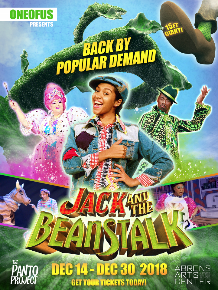 Promotional artwork for JACK AND THE BEANSTALK at Abrons Arts Center, December 2018