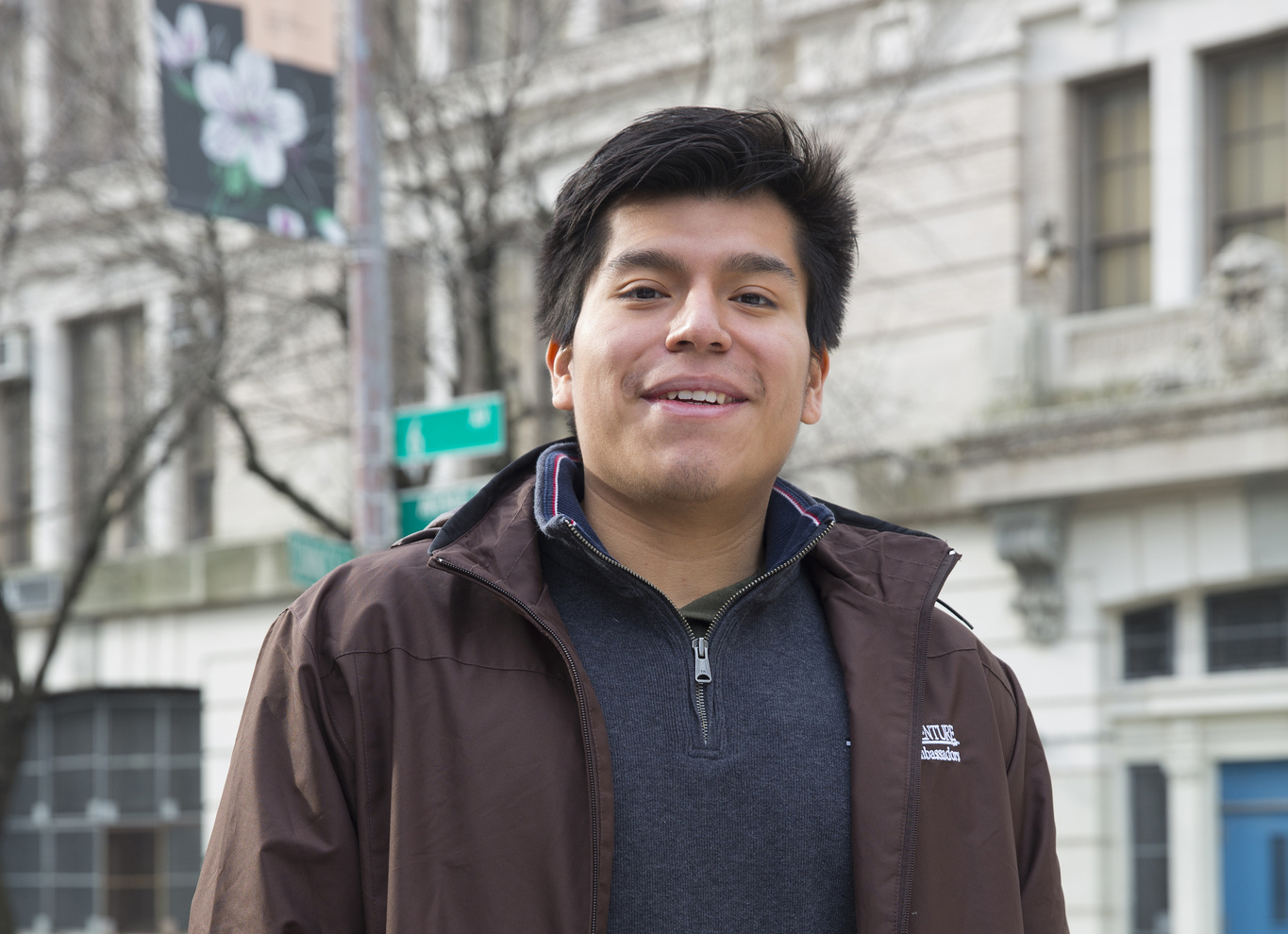 Smiling young man