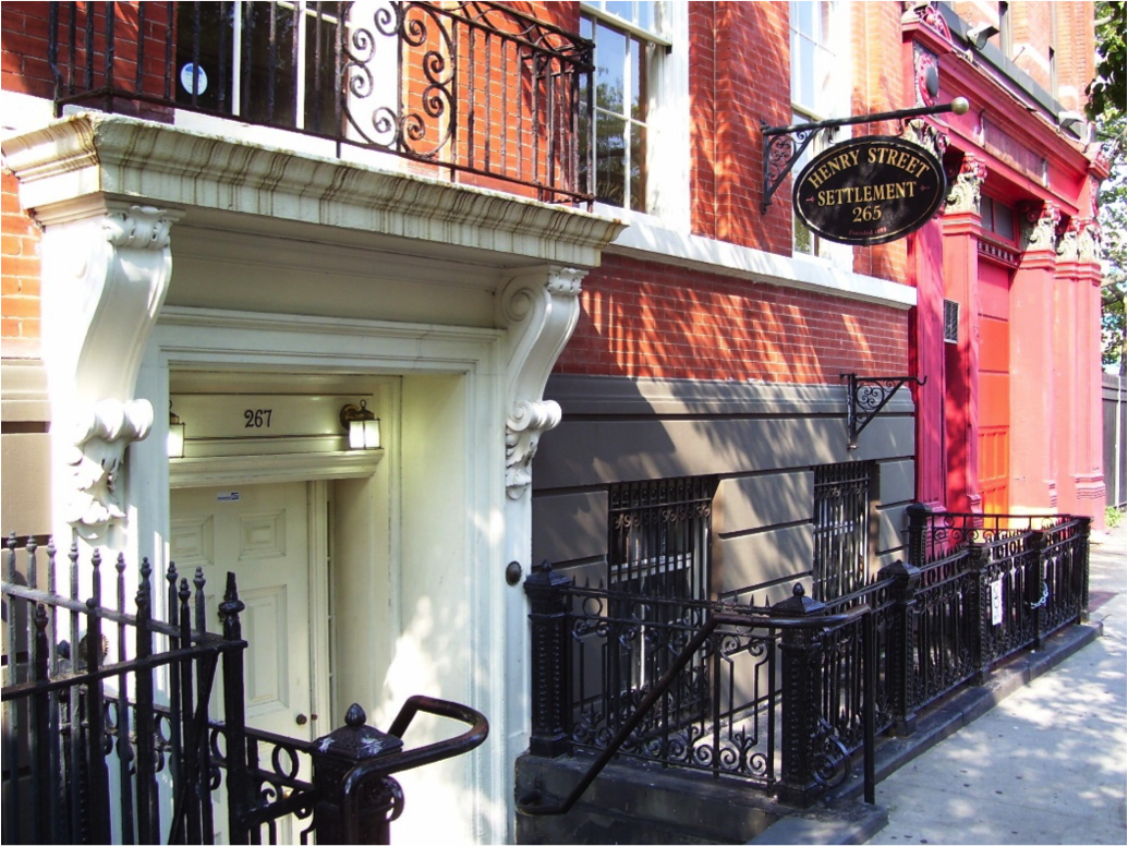 Exterior of Henry Street Settlement headquarters