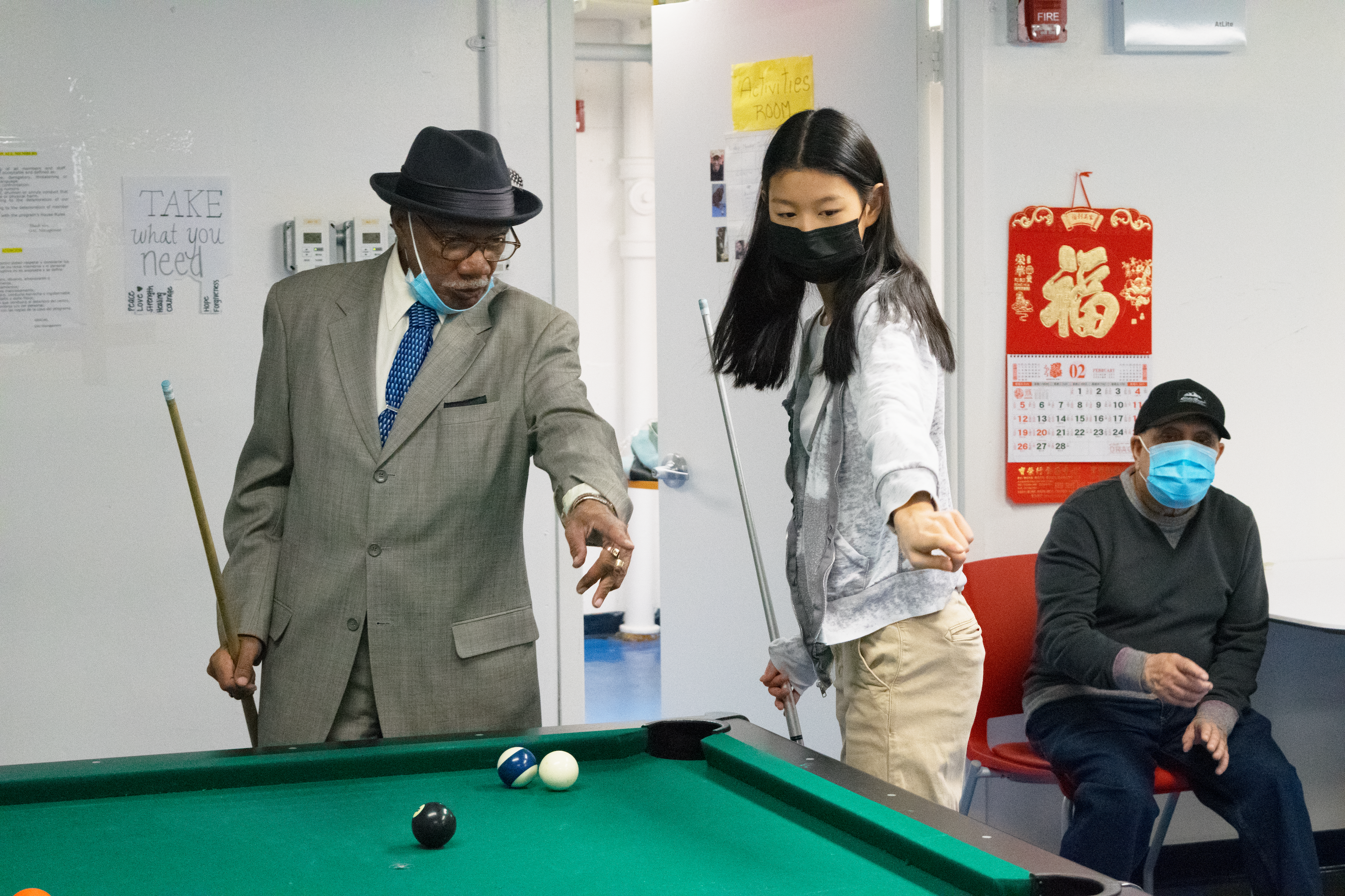 Local High Schoolers Form Friendships at the Older Adult Center